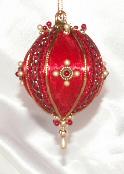 Christmas Ornament "Ivory Tree"  View all White and Gold Christmas Tree Ornaments